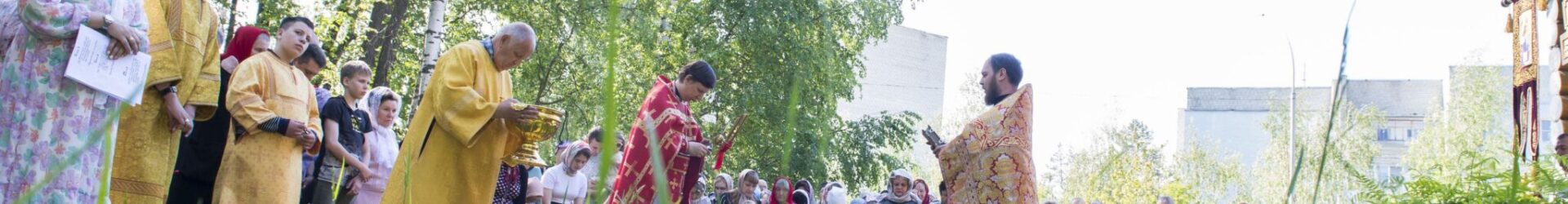 Божественная Литургия в храме Иоанна Предтечи в Неделю о слепом