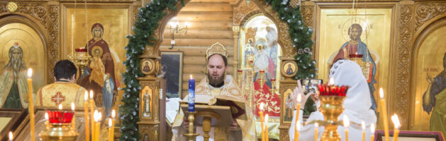 Божественная литургия 11 января 2026. Фото