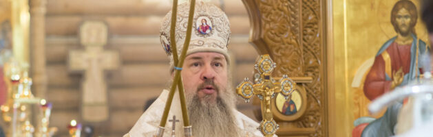 Митрополит Серафим совершил литургию в храме Иоанна Предтечи в престольный праздник